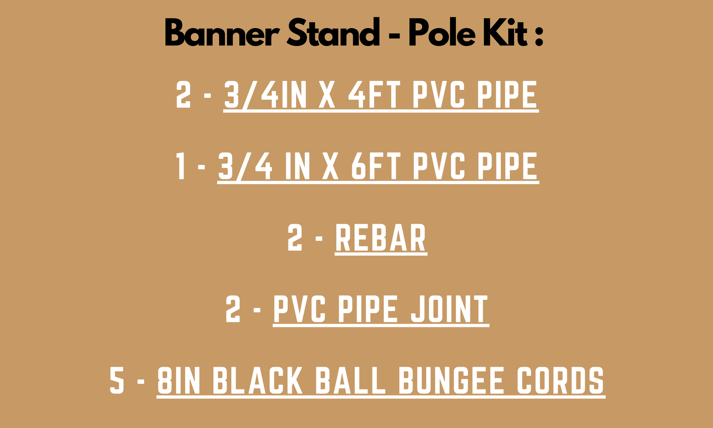 TEAM BANNER - 3ft(h) x 5ft(w) (Shipped)