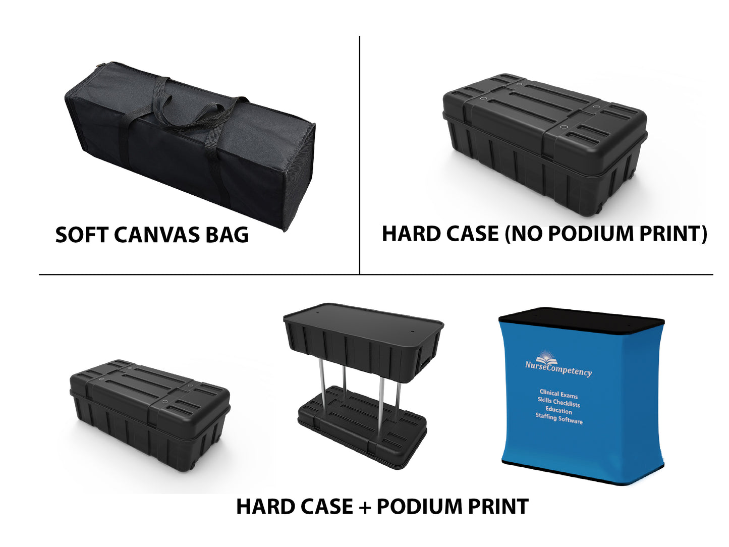 Custom Curve Tension Fabric Display
