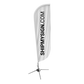 Feather Convex Flag