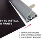 Snap Poster Hanger